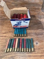 Shotgun shells 19 - 12 ga & 12 - 410 long shells