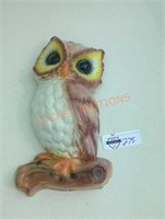 vintage owl wall plaques
