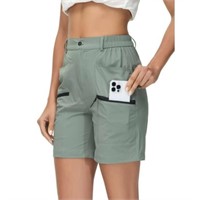 L  Sz L Yuyangdpb Women's Hiking Cargo Shorts  6 P