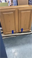 Wood cabinet 36w x 13d x 30t