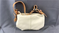 El Portal Leather Purse White Small