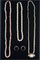 Pearl and Sterling Jewelry