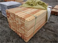 1"x6"x6' Cedar Dog Ear Fence (416 PCS)