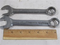 Snap On Open End Box End Wrenches 3/4, 13/16