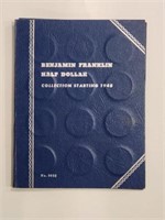 Benjamin Franklin Half Dollar Collection 1948