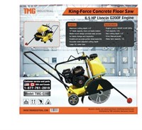 14'' CONCRETE FLOOR SAW C/W: 6.5HP LONCIN ENGINE