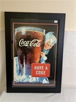 Coca-Cola Sprite Boy Print, Framed
