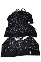 3 New Ladies Lightly Lined Bras S