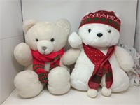 Santa Bear/Assorted Holiday Stuffed Bears