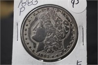 1883 Morgan Silver Dollar