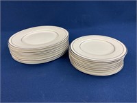 (16) Pieces of Columbia Old Ivory China, 8 Salad