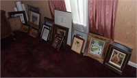 Approximately (32) framed prints and artworks