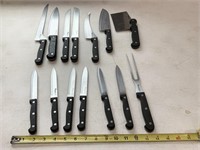 Six Star Brand Knives of various sizes , 1