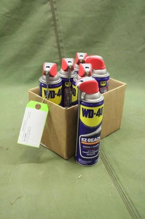 (6) 14.4 Oz Cans Of WD -40