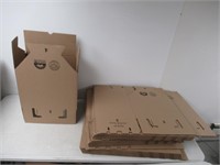 24-Pk 17"x17"x13" Cardboard Box Sheets
