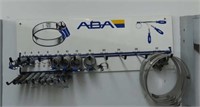 ABA Advertising Rack w/ Hose Clamps