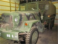 1989 2 1/2 Ton Jeep Military Truck w/ Cover