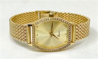 14k Vicente Italy Milor Watch, Mesh Band 28.79g,