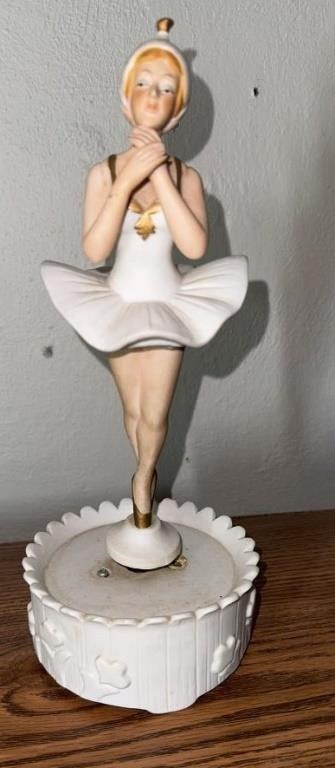 Vintage Ballerina Music Box