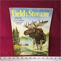Field & Stream Magazine Aug. 1955 Issue