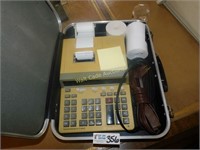 Texas Instruments Adding Machine in Case Digital