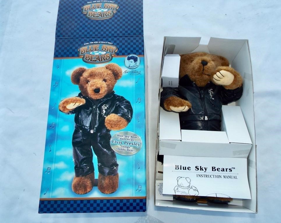 Blue Sky Bears Elvis Presley Dancing Bear with