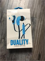 Duality Earbuds Microphone Headphones