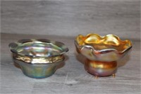 2pc LCT Marked Bowls 2 x 4.5" dia Luster