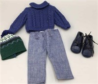 Sasha Clothes 16in Gregor Doll jeans/sweater/hat