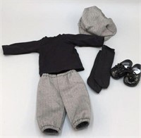Sasha Doll Clothes 16in Gregor pants/hat/shoes