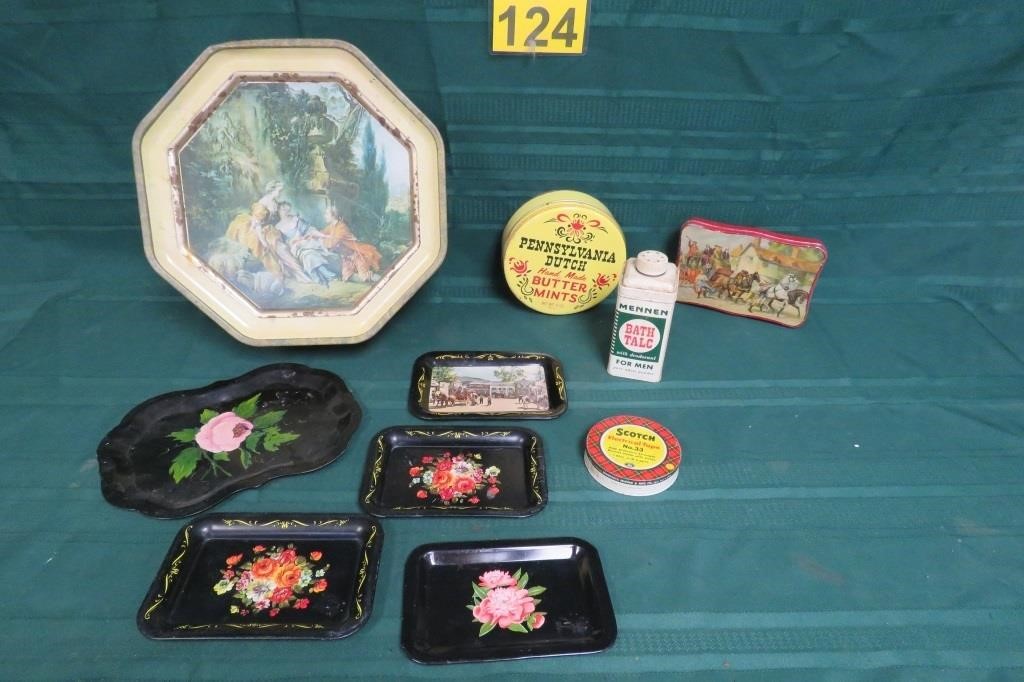 Vintage Tins & Trays