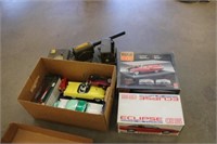 Army truck & scale modle cars