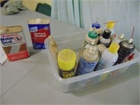 Misc household fluids and glues