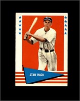 1961 Fleer #110 Stan Hack EX-MT to NRMT+