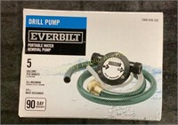 Drill Pump Everbilt Portable Water Removal Pump