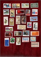 CANADA 45 DIFFERENT MINT NH STAMPS