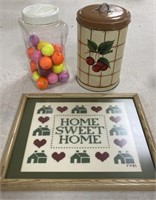 Golf Balls and Home Decorations