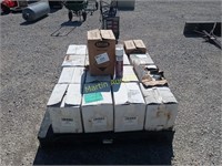 pallet with marking paint