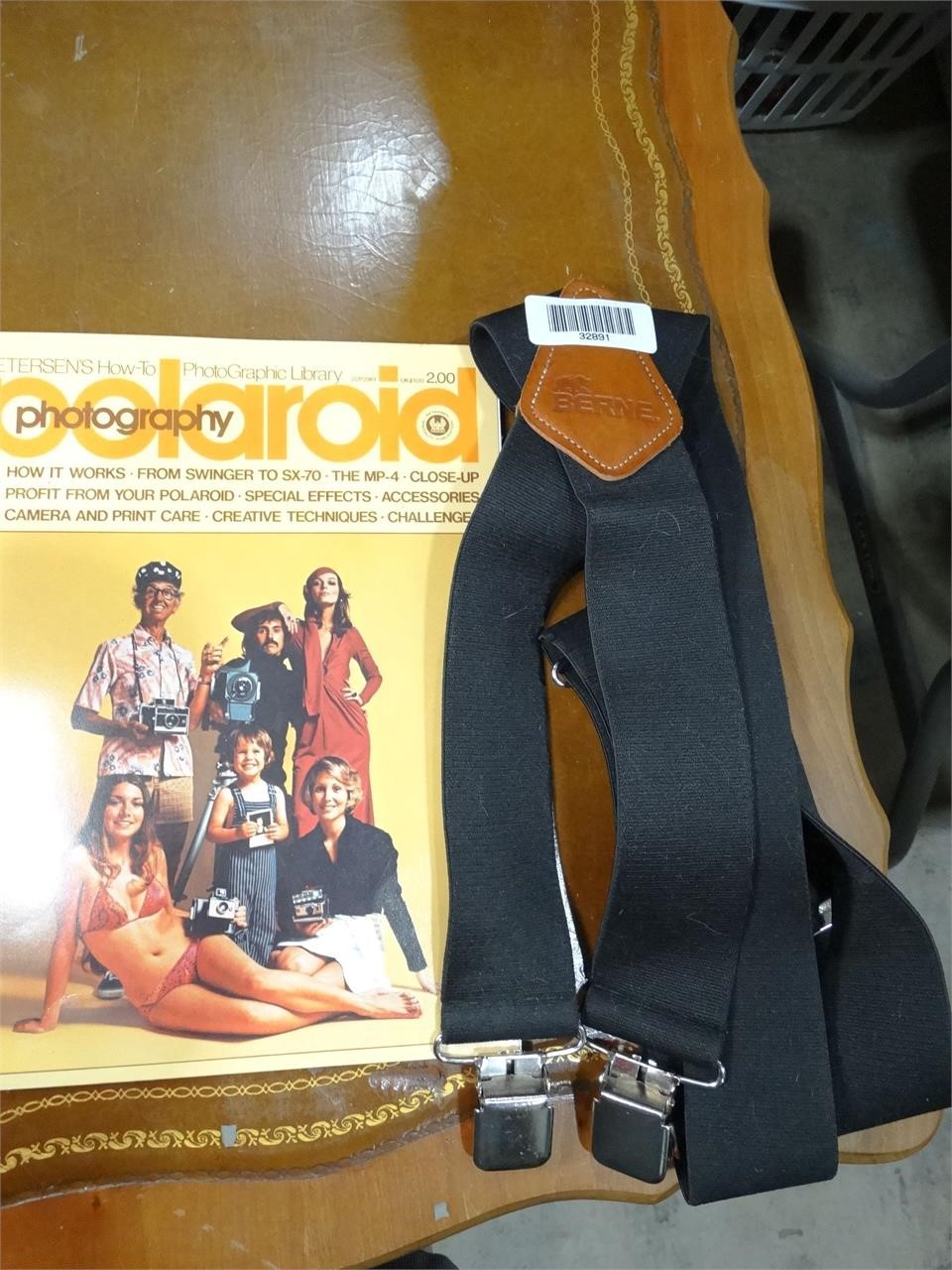 Quality Berne Suspenders & Polaroid Magazine