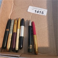 Vintage Fountain Pens - Lot of 7