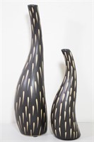 Pair of Ceramic Decor Vases