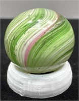 Handmade German onionskin w/ pink Mint! 23/32”