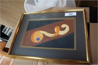 FRAMED PICTURE AP 17"W X 13"H