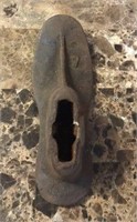 Vintage Cast Iron Cobbler Size 7 Shoe Form