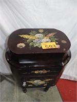 Vintage Hand Painted Cabinet