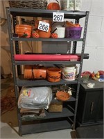 7 tier Metal Shelf.  Contents are not included