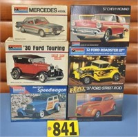 Group of vintage Monogram models, AS-IS