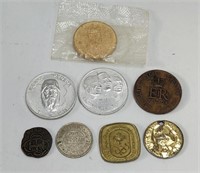 Old Tokens Lot of 8