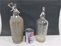 2 bouteilles siphon Seltzer