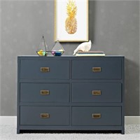 6 DRAWER DRESSER (NOT ASSEMBLED)